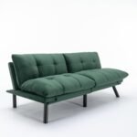 Emerald Haven | Convertible Tufted Sofa Cum Bed - Image 4
