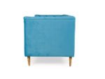 Sapphire Elegance | Regency 3+2 Sofa Set, Deep Blue - Image 5