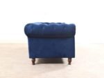 Majestic Azure | Chesterfield 3+2 Sofa Set, Blue Velvet - Image 6