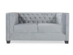 Urban Comfort | Bellevue Tufted 3+2 Sofa Set, Gray - Image 5