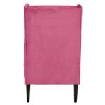 Blush Serenity | Reverie High-Back Wing Chair, Rose Pink - Image 5