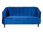 Azure Harmony | Lumina 3+2 Sofa Set, Rich Blue - Image 3
