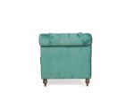 Emerald Opulence | Chesterfield 3+2 Sofa Set, Green Velvet - Image 4