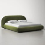 Verdant Rest | Green Upholstered Bed - Image 6